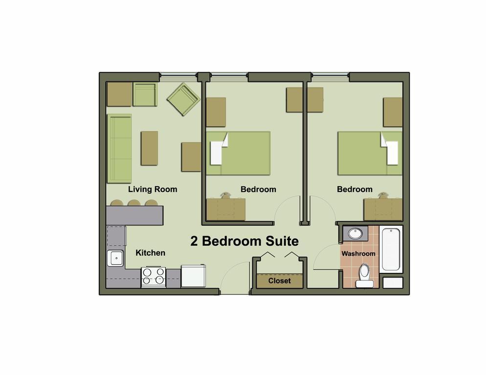 Unb Fredericton Accommodations Oda fotoğraf